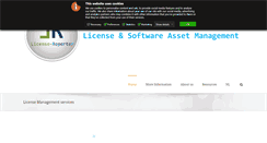 Desktop Screenshot of license-reporter.com